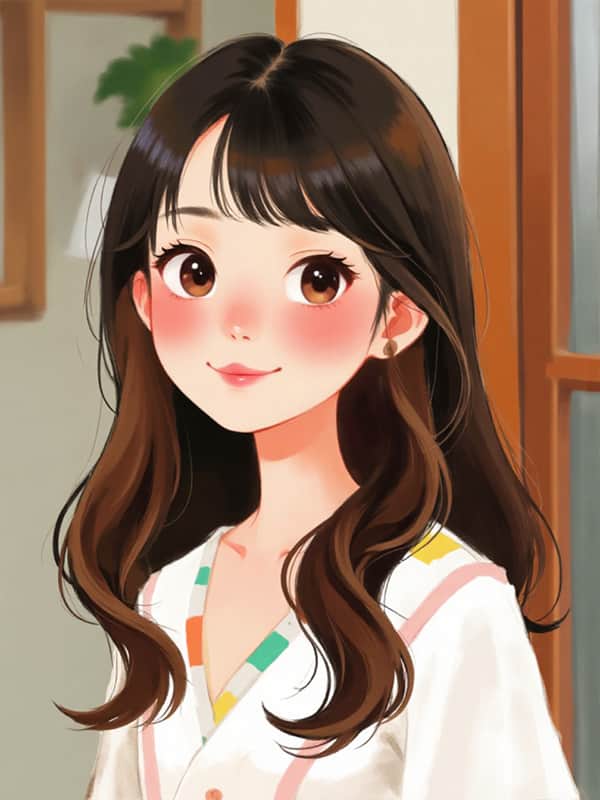 写真をイラスト化 スタイル:マット