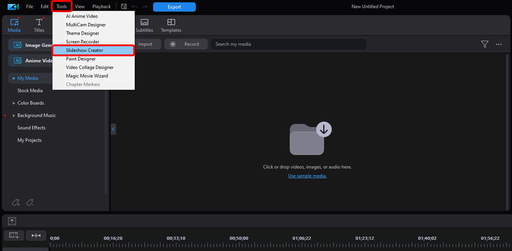 PowerDirector - Next Slideshow