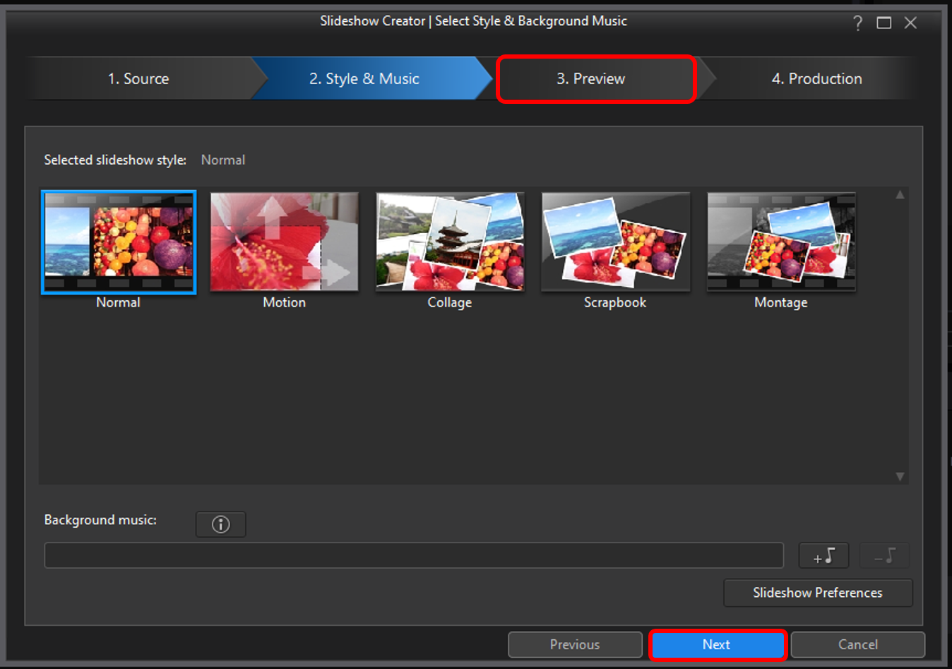 PowerDirector - Preview