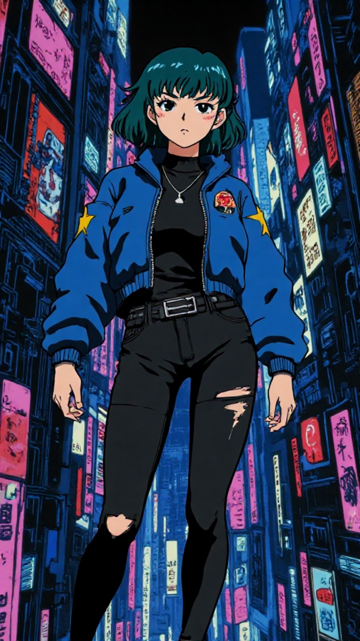 Grok Mika 復古漫畫風格