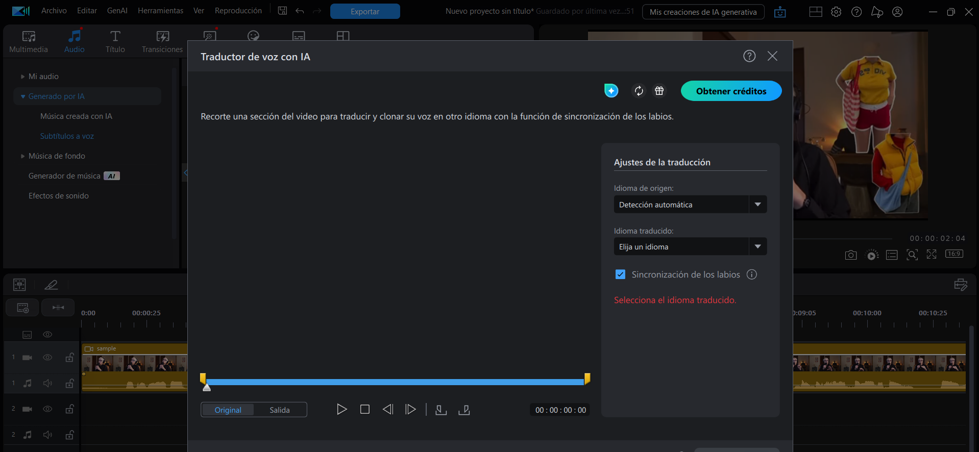 traducir y doblar un video