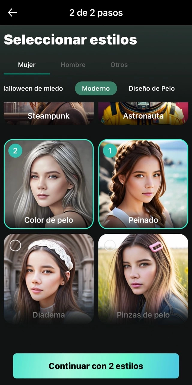 Photo Director - La mejor app para probar cortes de pelo