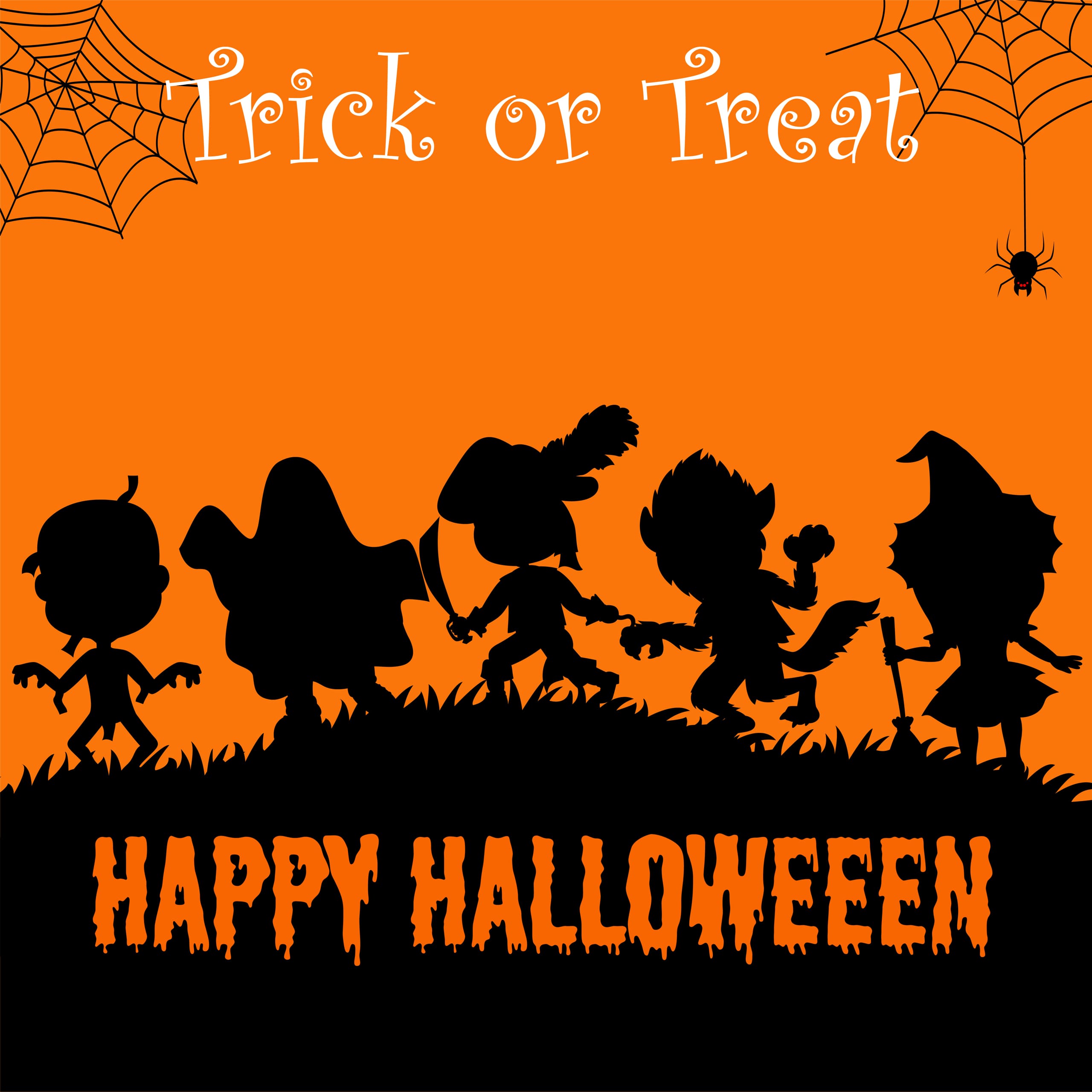 萬聖節背景素材