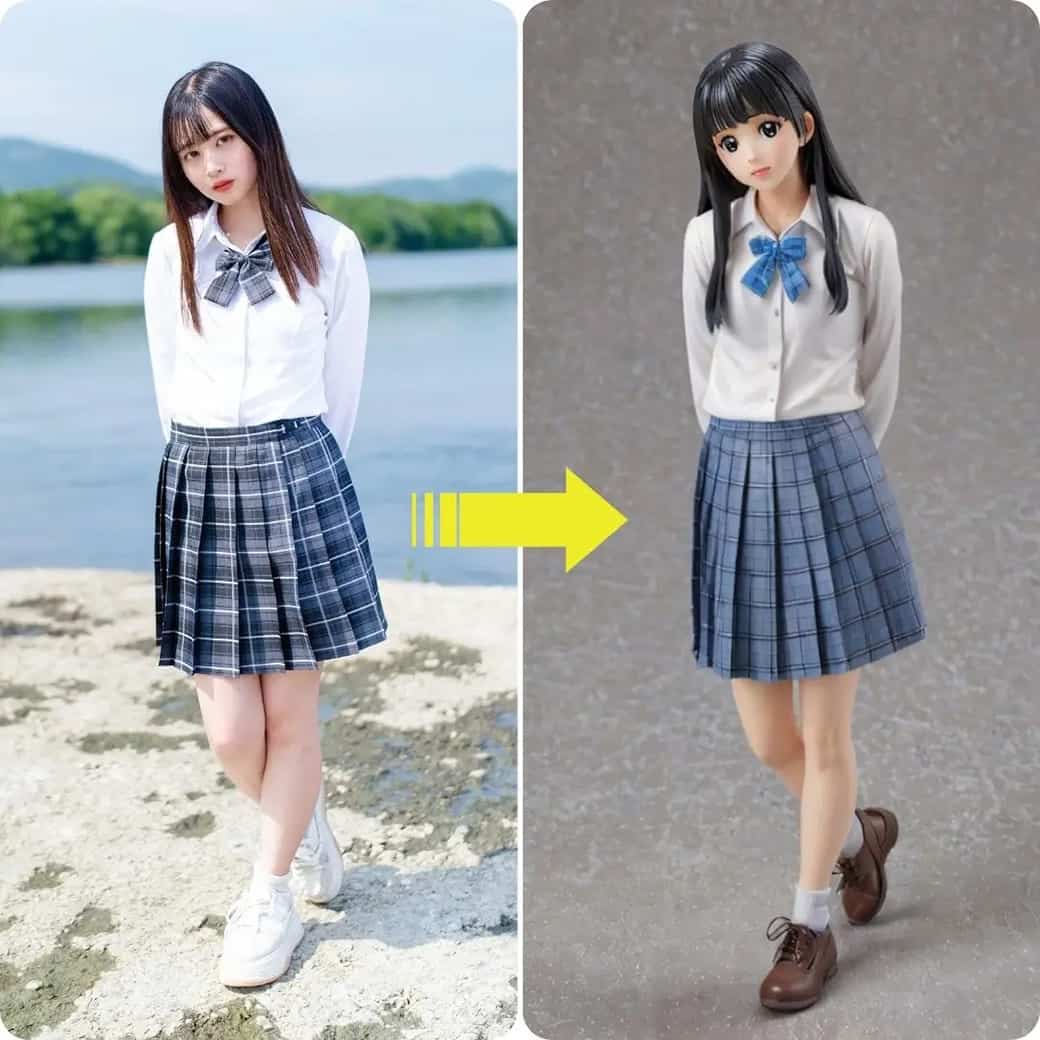 YouCam AI Pro AI ドールサンプル