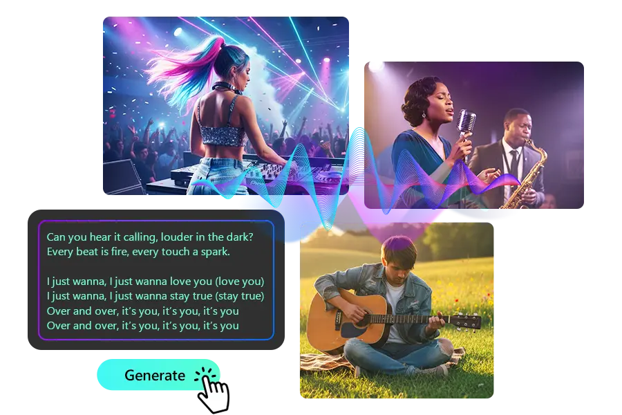 MyEdit verwandelt mit KI Texte in Songs