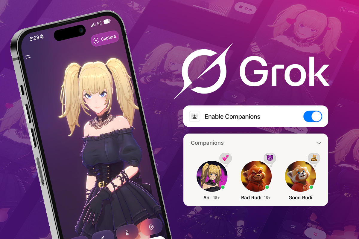 9 Best AI Companion Apps - Grok Ani