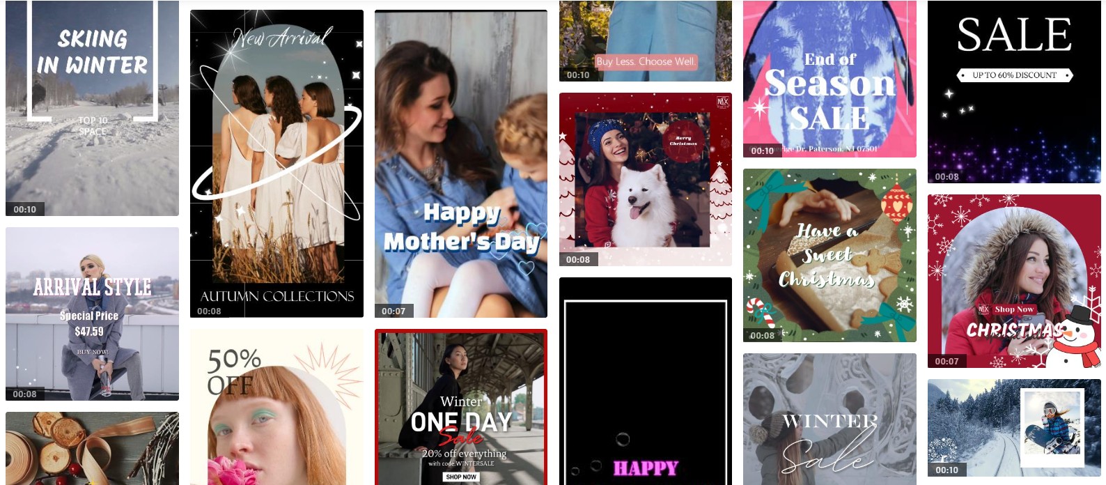 Promeo - Built-in Templates