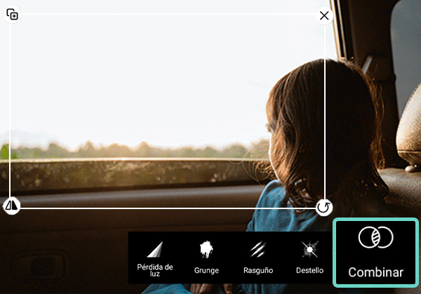 PhotoDirector - Usa el Modo de Fusión para impresionar a todos