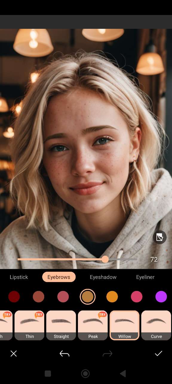 How to Use Eyebrow Filters to Experiment with Different Brow Shapes