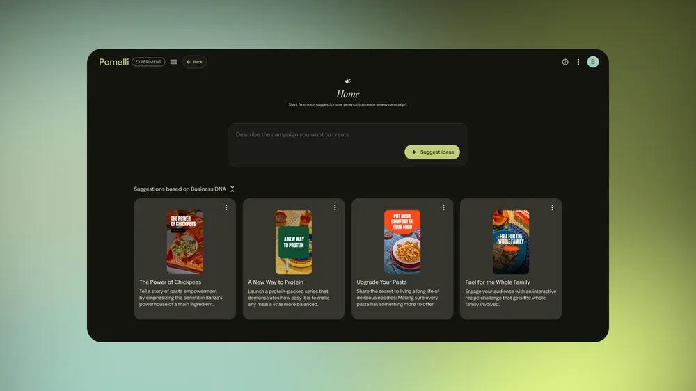 Pomelli建立品牌行銷活動