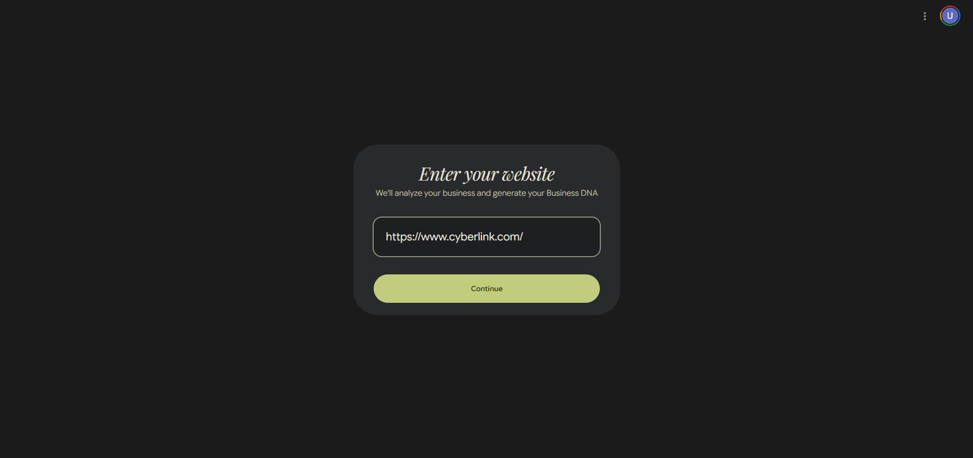 Pomelli 教學 分析品牌DNA
