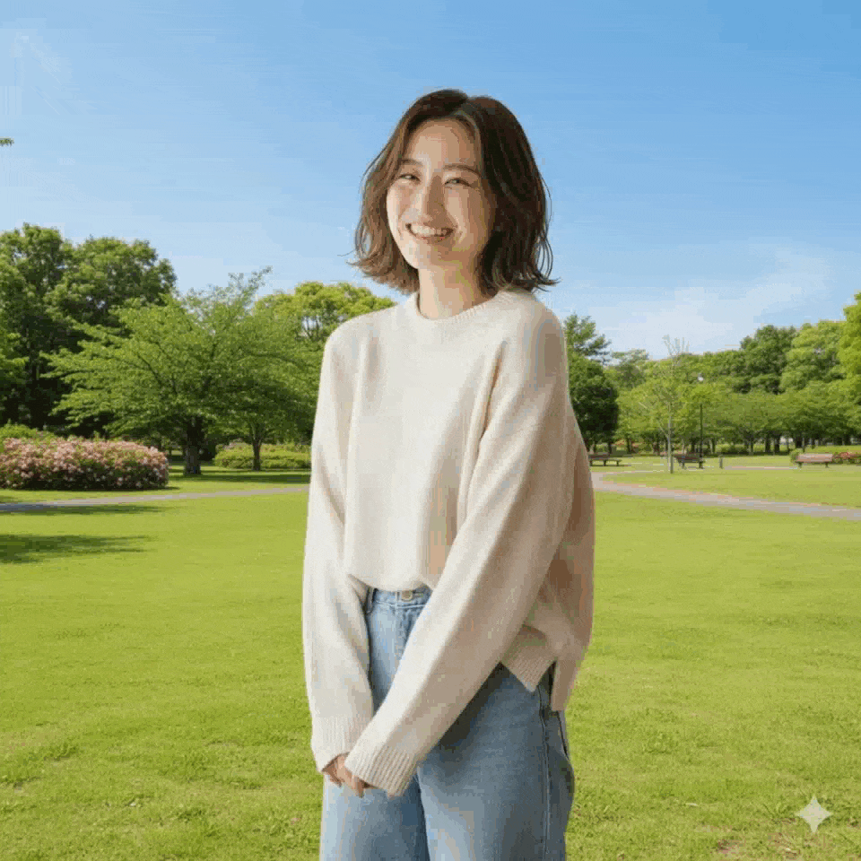 AI飛離照片轉影片範例