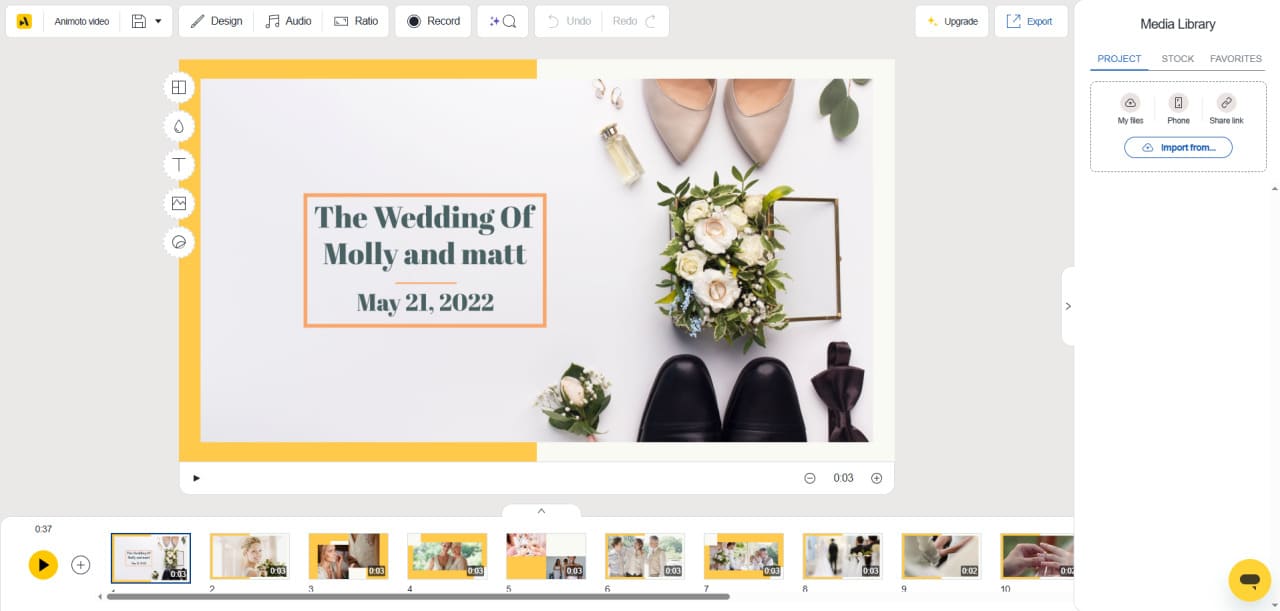 Animoto éditeur vidéo en ligne