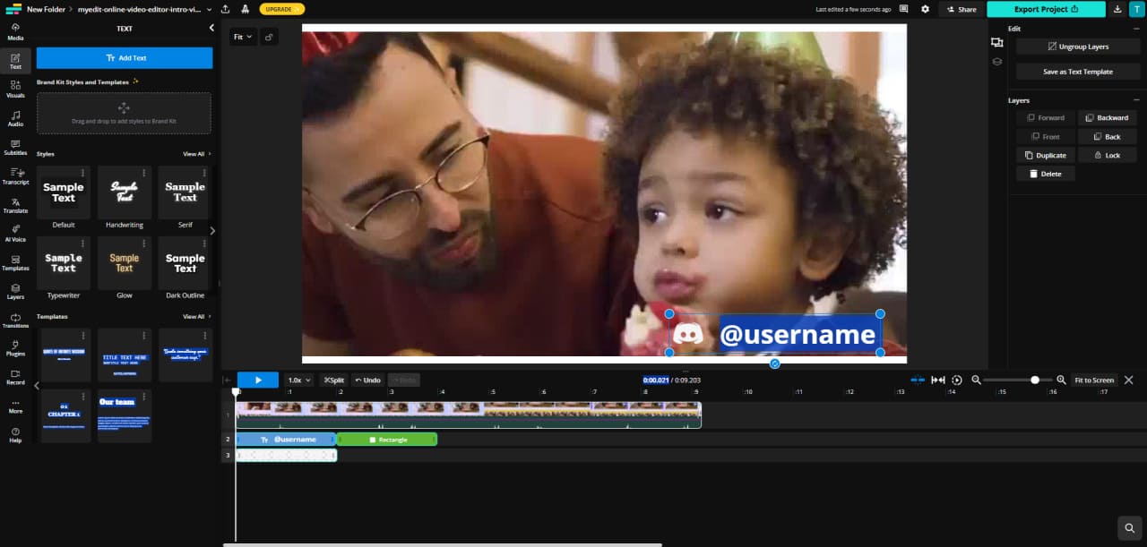 Kapwing éditeur vidéo en ligne