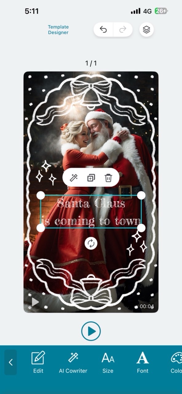 How to Make Christmas Pictures with Quotes Using Promeo