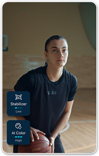 Estabiliza vídeos con PowerDirector