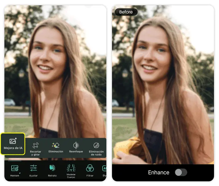mejorar fotos borrosas