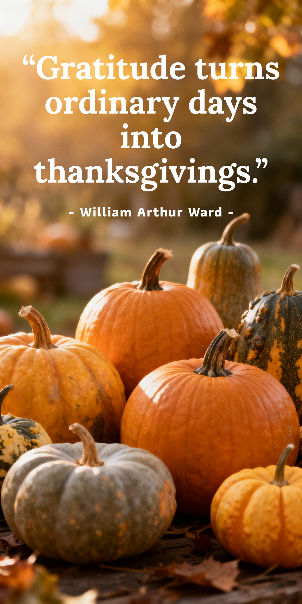 Traditional Thanksgiving Quotes