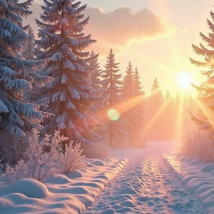 天氣冷問候底圖