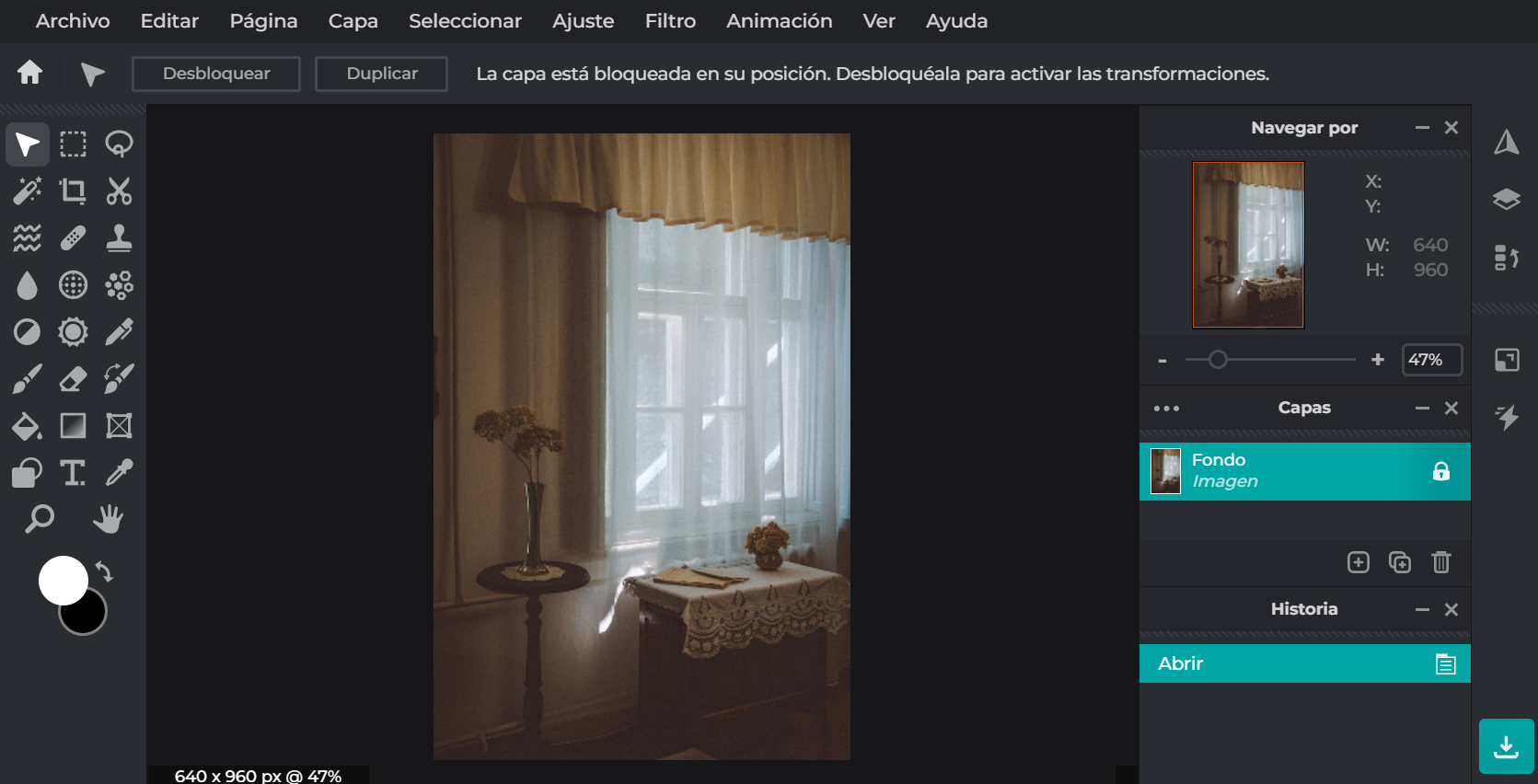 Pixlr E - La alternativa a Photoshop ideal para ediciones rápidas