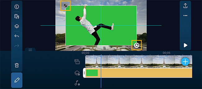 PhotoDirector App - Move, Resize, Scale