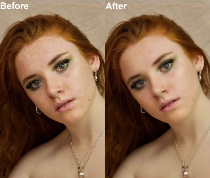 PhotoDirector - Skin smoother