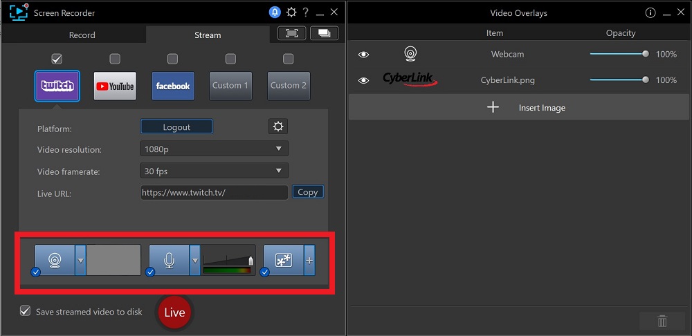 Screen Recorder 4 - Stream Overlays