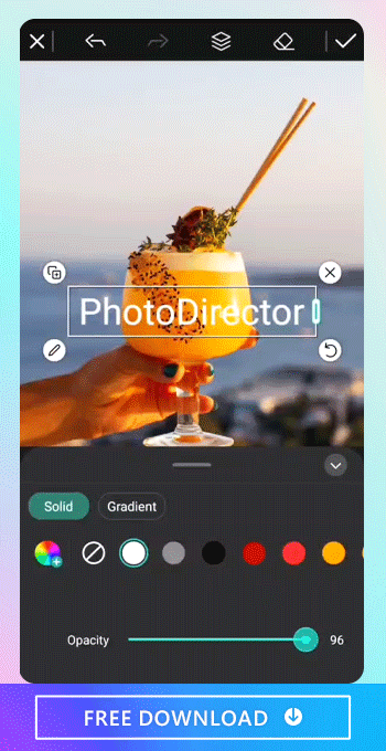 Use the best photo editor app, PhotoDirector