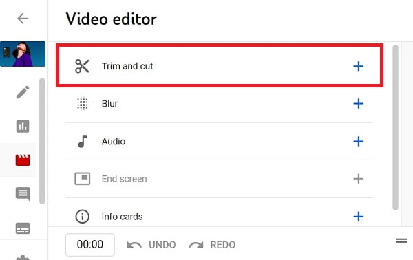 Youtube - Trim & Cut Video