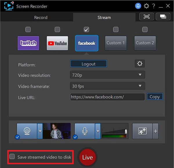 Screen Recorder 4 - Save Streamed Video to Disk