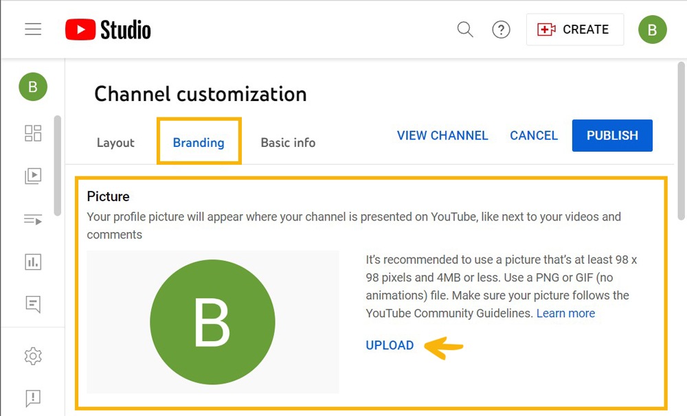 Youtube Channel Customization Branding