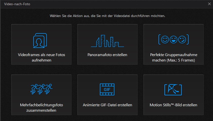 PhotoDirector - Panoramabilder erstellen