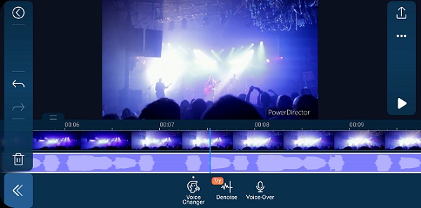 PowerDirector App - Edit Audio