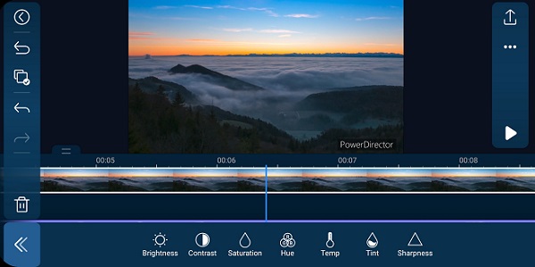 PowerDirector App - Color Correct