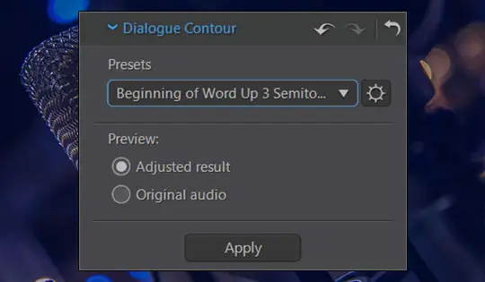 Contours de dialogues