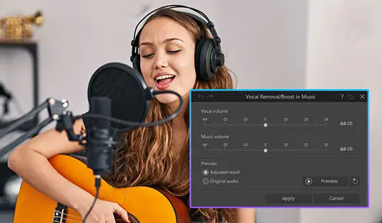 Suppression de voix / Augmentation des vocales