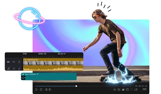 PowerDirector 365: PCMag's #1-rated video editor, now with professional color grading built in. AI-powered tools, templates, and effects, all in one timeline.