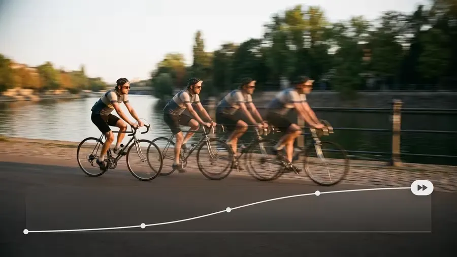 Une montée en vitesse progressive, sans à-coups