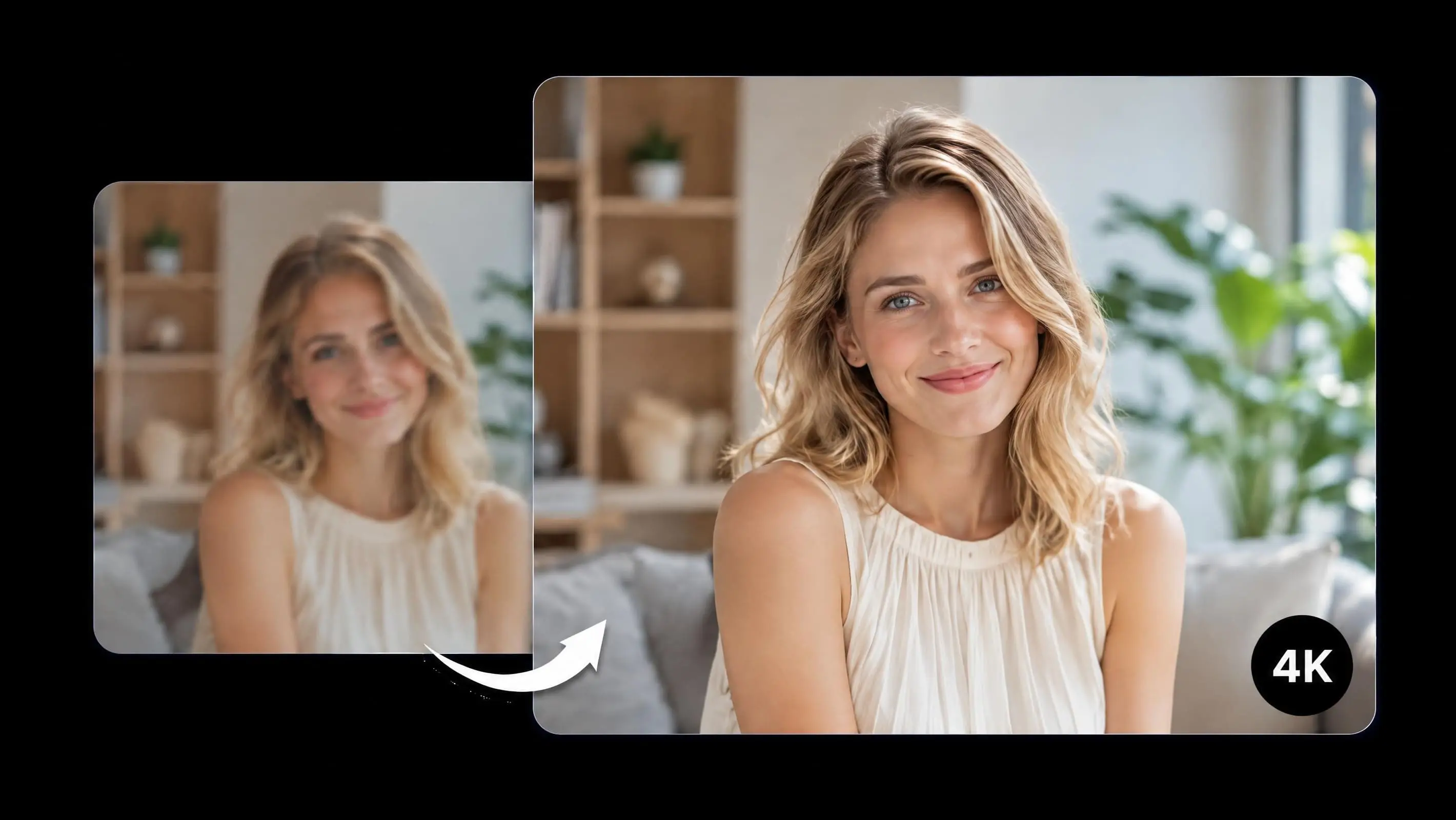 Augmentez la résolution en 1080p ou 4K