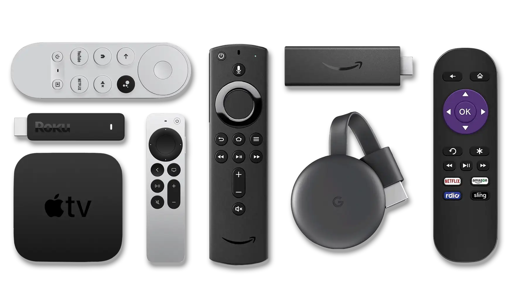 Cast to TV or Streaming Devices