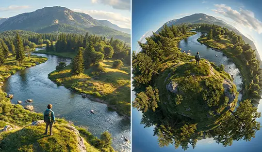 Editor di Foto 360°