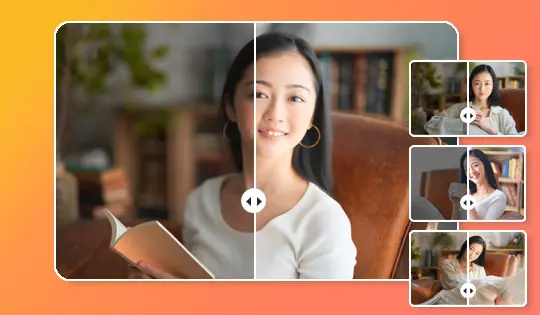 AI で複数の写真を一括で編集