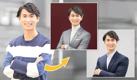 AI ビジネス写真
