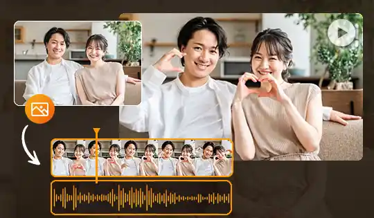 AI画像から動画を生成