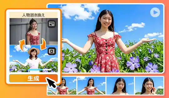AI 動作入れ替え