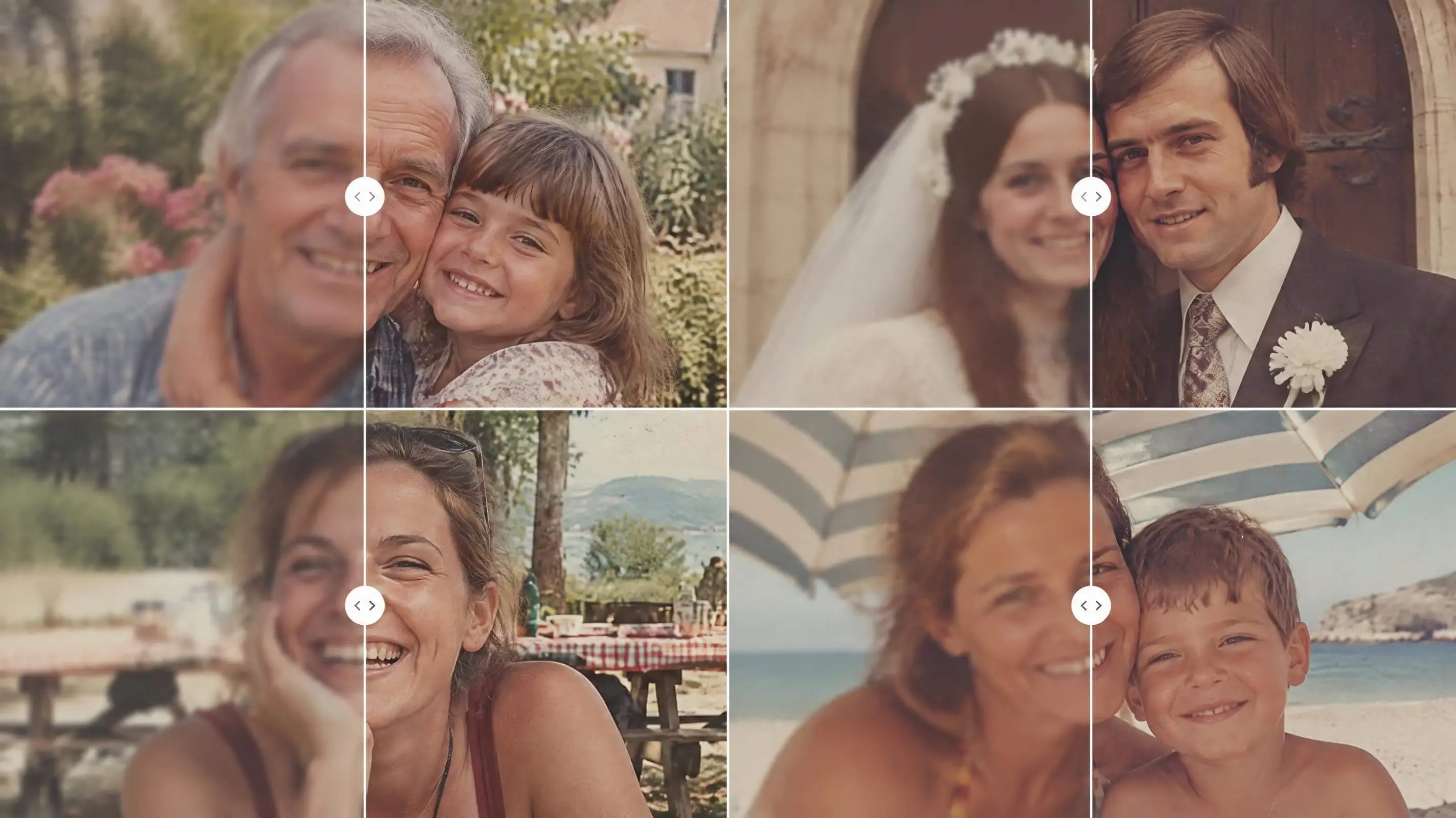Retrouvez les détails de vos photos anciennes