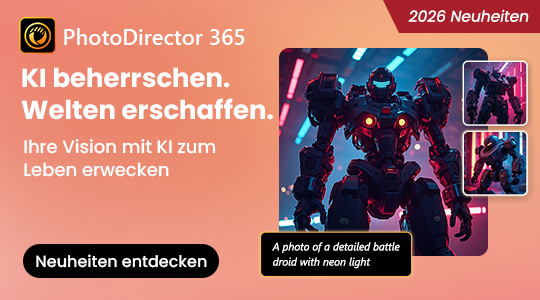 Fotos zum Leben erwecken. Leistungsstarke KI und intuitive Bearbeitung für mühelose Kreativität.