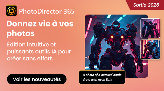 Donnez vie à vos photos. Édition intuitive et puissants outils IA pour créer sans effort.