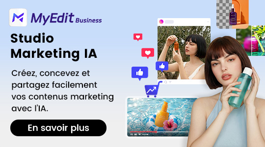 MyEdit Business Studio Marketing IA