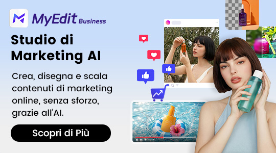 MyEdit Business Studio di Marketing AI